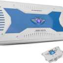 Pyle Hydra Marine Amplifier - Upgraded Elite Series 3000 Watt 8 Channel Bridgeable Amp Tri-Mode Configurable, Waterproof, MOSFET Power Supply, GAIN Level Controls and RCA Stereo Input - PLMRA830BT