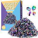 Sensory Fidget Toys - Fidget Toy for Adult - Anxiety Stress Relief Toys for Autistic ADHD - Desk Toys - Gifts for Coworkers Teenagers (Colorful)