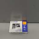 Midline Valve 92325QS-NL-Q 1/4 Turn Press Angle Stop Valve, 1/2" Press x 1/4" OD, Chrome Plated Brass, 6 cubic inches