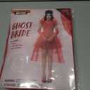 Spooktacular Creations Halloween Red Bride Costume Women, Red Gothic Wedding Dress Women for Halloween Party (Red, S)