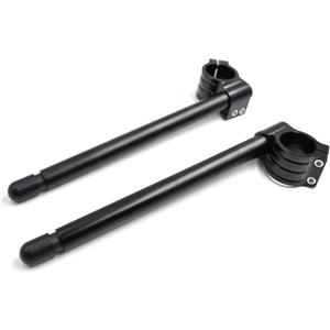 33mm clip ons handlebar fit for motorcycle fork tube 33mm,cafe racer build clip on bars  7/8" CNC aluminum Machined