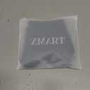 Zmart Women V Cut Cheeky Bikini Bottoms - Mid Waist High Cut Swim Bathing Suit Bottoms V Front Swimsuit (Large, Black)