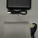 FERNIDA Women Heated Shirt with Battery Pack 7.4V Electric Heating Thermal Top Fleece Lined Heated Base Layer with Thumb Hole (Small, All Black)