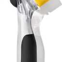 KitchenAid Soap Dispensing Sink Brush with Easy to Fill Handle, Comfort Grip Handle for Non Slip Grip, Black ((Pack of 1))