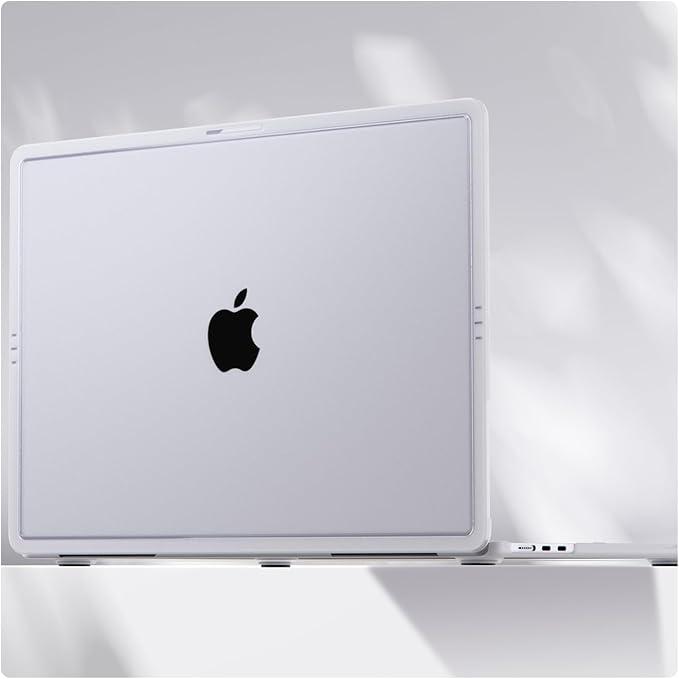 Soonjet for MacBook Air 15 inch Case | M5 M4 M3 M2 2026 2025-2023 | Crack-Resistant Upgrade | Thinner, Lighter, Tougher | Protective Hard Shell Laptop Cover | A3448 A3241 A3114 A2941 | Matte Clear