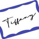 390Pcs Name Tags, 3in x 2in Name Tag Stickers, Name Tags Sticker for School Office Home (White with Blue Border) (Bule)