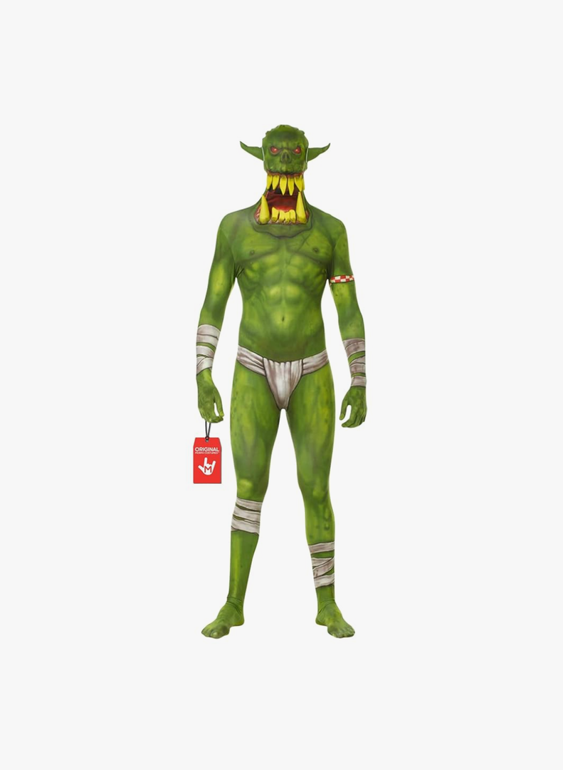 Morphsuits Jaw Dropper Green Costume Adult Size M