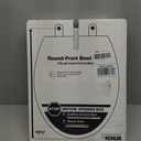 KOHLER 20111-0 Brevia, Slow Close Toilet Seat, Round Toilet Seat, Grip-Tight Bumpers Quick-Attach Hardware, White