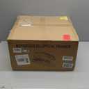 Under Desk Elliptical Machine, Electric Elliptical Leg Exerciser for Seniors with 12 Adjustable, Portable Quiet Elliptical Exercise Machine, Seated Pedal Exerciser with Remote Control (Orange)