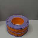 Flexible Race Car Track 15 Ft Starter Set for Kids Age 3+, Rolls Up Portable Flex Track Compatible with Diecast 1/64th Cars, Long Kids Car Ramp Toy with Suction Cups