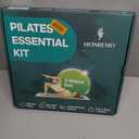 Pilates Home Workout Kit 7pc Pilates Set for Women with Toning Ring (Magic Circle), Mini Ball & Resistance Bands. Full Mat Pilates Equipment for Yoga, Core & Stretching at Home