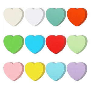 Honoson 1000 Pcs Valentine's Day Heart Cutouts Paper 3.9 Inch Heart Assorted Color Heart Cut Outs Kids Valentine Heart Shaped Die Cuts Paper for DIY Craft Projects Back to School Bulletin Board Decor