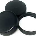 nicebottles Screw Caps, 38/400, Black - Pack of 20 - Compatible 12oz Beverage/Sauce and Gallon Jugs