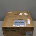 36" Fandelier, Crystal Ceiling Fan with Lights and Remote, Invisible Retractable Dimmable Chandelier Fan, 6-Speed Reversible Timer Ceiling Fan Light Kit for Bedroom Living Room Dining Room-Chrome