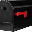 Gibraltar Mailboxes OM160BEC Outback Double Door, Large Capacity Mailbox, Black