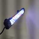 hygger 24/7 Mode Submersible Aquarium LED Light, Full Spectrum Hidden Fish Tank Light with 3 Rows Beads 7 Colors Auto On Off Sunrise-Daylight-Moonlight, Adjustable Timer Brightness 6W