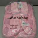 Makukke Backpack for Girls 3PCS School Set with Lunch Bag & Pencil Case, Cute Bookbag for Elementary & Middle School (Pink)