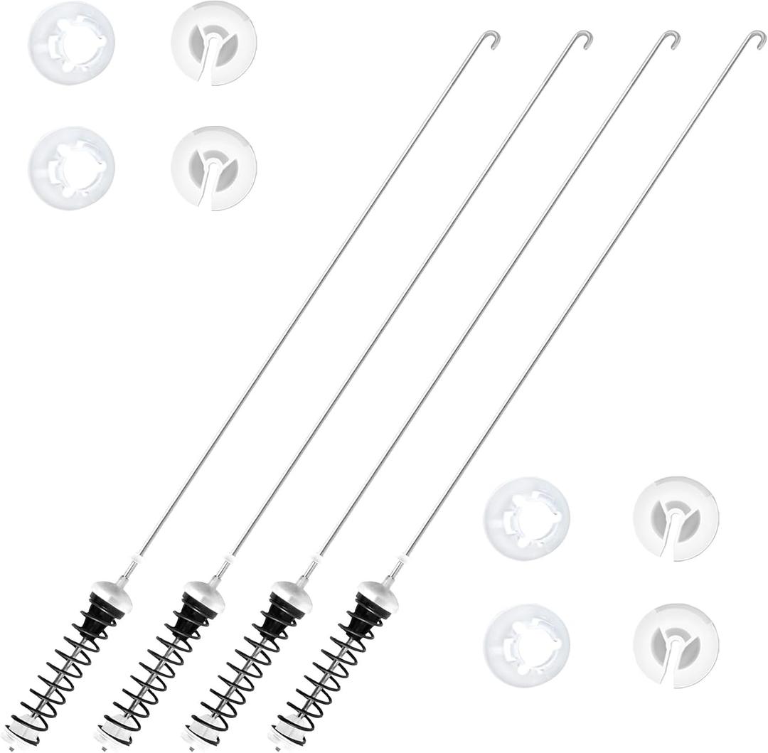 MVW7230HW0 MVW7232HW0 WTW7120HW0 WTW8127LC0 Washer Suspension Rods Fit for Maytag Whirlpool Washer MVW7230HC0 MVW7230HC1 MVW7230HW1 MVW7232HC0 MVW7232HC2 MVW7232HW1 MVW7232HW2 WTW6150PW0 WTW6157PB0
