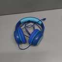 Kids Headphones Wired with Microphone, USB Type C Headphones for Kids Girls Boys with Cord/LED Lights/85/94dB Volume Limit, Portable Over Ear Headphones for School/Travel/Tablet/iPad