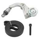 31170-RWK-005 Belt Tensioner Assembly with Pully with Serpentine Drive Belt with Bolt for 2007-2011 Civic 1.8L K070855