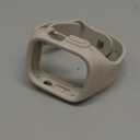 SURITCH Sport Band for Apple Watch Ultra 3/2/1 49mm & iWatch Series 9/8/7/6/5/4/SE3/SE2/SE 45mm 44mm 41mm 40mm, Soft Silicone Shockproof Rugged Protective Strap with Case for Women Men (Starlight)