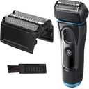 52B Series 5 Replacement Head for Braun Electric Shaver, S5 Wet and Dry Replacement Foil and Cutter Compatible with 5190cc 5090 5020 (1 Count)