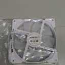 MONTECH HP140mm PWM ARGB Fan - High Airflow, Quiet Rifle Bearing, 1600RPM, 4-Pin - White