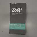 Juclise Lightweight Merino Wool Hiking Mirco Crew Socks Compression Moisture Wicking Anti-Blister Cushioned Breathable (S)