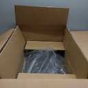 Snow Shovel with Wheels for Driveway,29'' Combined Snow and Ice Removal Design, Angle Adjustable Blade & Handle Snow Pusher Shovel,Efficient Snow Plow for Pavement