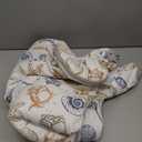 Baby Sleep Sack 12–18 Months, 2.5 TOG Warm Cotton Sleep Sack with Detachable Long Sleeves, Winter Wearable Blanket for Cold Nights, 2-Way Zipper Toddler Sleeping Sack, Ocean