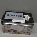 Geedel Rotary Cheese Grater, Kitchen Mandoline Vegetable Slicer with 3 Interchangeable Blades, Easy to Clean Rotary Grater Slicer for Fruit, Vegetables, Nuts (White)