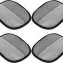 BESPORTBLE 4Pcs Double-Sided Pet Hair Removal Gloves, Static Electrostatic Grooming Mitt for Cats and Dogs, Large Size, Reusable Hair Remover for Bathing, Furniture, Carpet, and Clothing