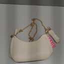 KKXIU Shoulder Bag for Women Cute Hobo Purses and Handbags Retro Clutch Underarm Purse (Beige)