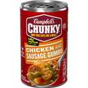 Campbells Chunky Soup, Chicken and Sausage Gumbo, 18.8 Oz Can