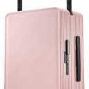 Rolling Makeup Case Cosmetology Case on Wheels Makeup Luggage Case
Cosmetic Travel Trolley Storage with 4 Clear Set Bags for Cosmetologist Nail Tech Kits Hairstylist Adjustable Dividers Pink