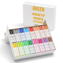 224-Count Washable Markers Bulk Pack for Kids - 16 Vibrant Colors, Broad Line Conical Tip, Perfect for Classroom, School, Teachers & Students - Non-Toxic Art Supplies for Drawing & Crafts