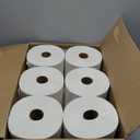 Georgia-Pacific Blue Basic Recycled Paper Towel Rolls by PRO, White, 26601, 800 Feet Per Roll, 6 Rolls Per Case