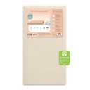 Delta Children Summer Breeze Mattress - Breathable Baby Crib & Toddler Mattress with Cloud Core - Machine Washable Cover - GREENGUARD Gold  Waterproof - Sustainably Sourced Core, Apricot/White