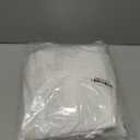 Pureegg Rectangle Table Cloth 60" x 102" – Durable Polyester Tablecloth Offers Reusable & Washable Protection, Ideal for Outdoor Party, Picnic, Wedding, Banquet and Birthday, 4 Pack, White