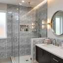 Peel and Stick Backsplash, PET Grey Marble Wall Panels, 20 Pcs, 23.6“x11.8” 20Pack