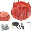 Pertronix D4001 Flame-Thrower Red HEI Distributor Cap and Rotor Kit