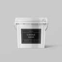 4.5kg/10 lb Pearled Candle Sand in Bulk Bucket +200 Wicks Included for Wedding Decor, Scent-Free Pearled White Wax, Non-Toxic Powder, Long-Lasting 600 Hours of Burning time, Ideal for Event Planners