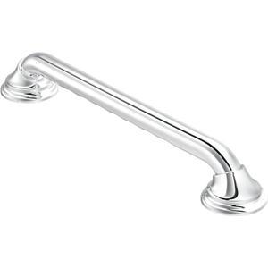Moen R8736D3GCH Ultima Bathroom Safety 36-Inch Designer Bathroom Grab Bar with Curl Grip, Chrome