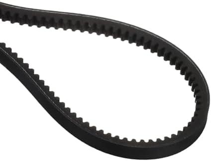 uxcell AX36 EPDM V-Belt, Raw Edge Cogged Industrial Rubber V Belt 1/2" Width x 36" Inside Circumference