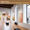 30x40 Aluminum Floater Frame for Canvas Paintings