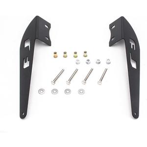 FJ Cruiser Led Light Bar Mount Roof Rack Mounting Brackets Upper Windshield A-Pillar 52" Straight Curved LED Light Bar Bracket for 2007-2014 Toyota FJ Cruiser