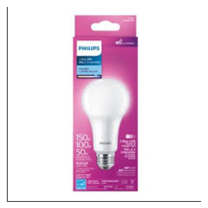 PHILIPS 3 Way Led A21 Bulb