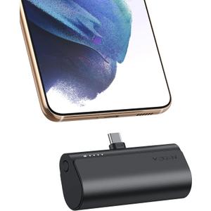VEGER Portable Charger, USB C Power Bank, 5000mAh Mini Battery Pack Fast Charging 20W Small Charging Bank for iPhone 16/16 Pro/16 Pro Max/15, Samsung Galaxy S25, S24, S23, Note 20, Pixel, Moto, LG