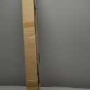 2 Pack Single Curtain Rods, 1Inch Diameter Telescoping Drapery Window Curtain Rod 72-144Inch(6-12ft) Rod Length, Matte Black