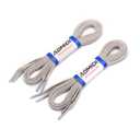 AOMIDI 2 Pair Flat Shoelaces 5/16" for sneakers and converse shoelaces replacements (36" inches (91 cm), Gray)